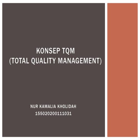 Konsep tqm