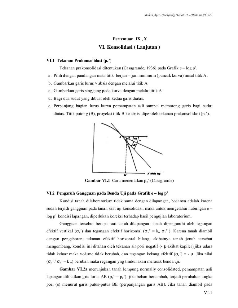 Konsolidasi Lanjutan