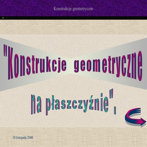 Konstrukcje geometryczne | PPS