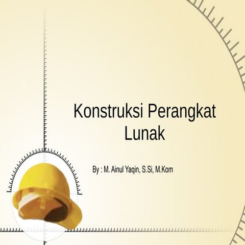 Konstruksi perangkat lunak