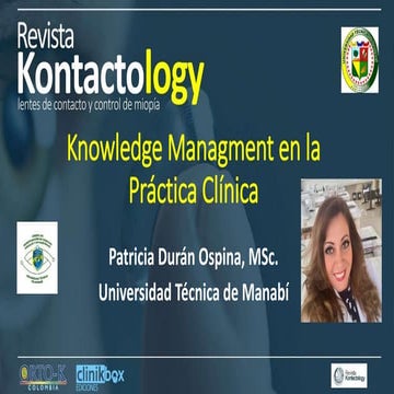 Kontactology knowledge managment en la practica clinica