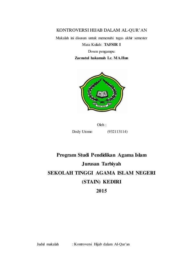 Contoh Makalah Agama Islam Tentang Jilbab Arsip Surat Contoh Makalah Agama Islam Tentang Jilbab Arsip Surat
