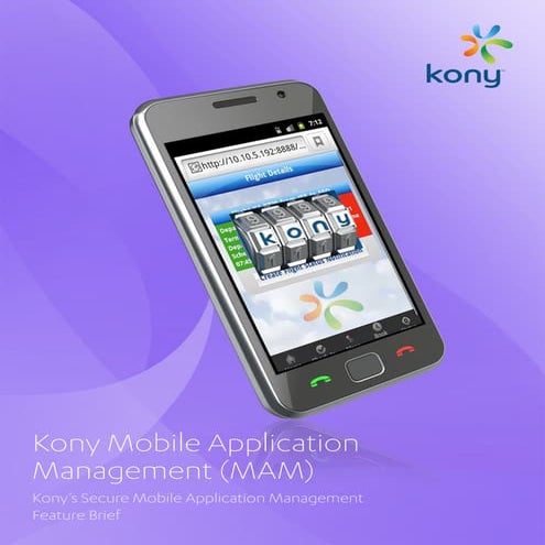 Kony Mobile App Mgmt