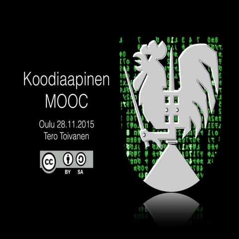 Koodiaapinen oulu 28.11.2015