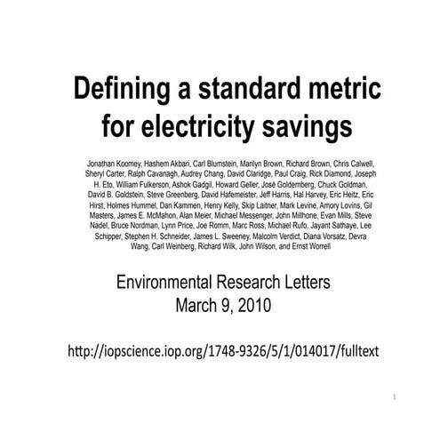 Koomey rosenfeldpresentation-v2