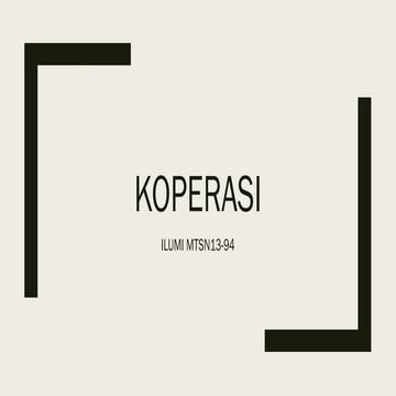 Koperasi