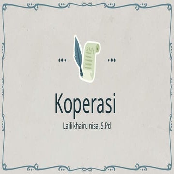 materi koperasi kelas xi sma lengkap dengan penjelasan
