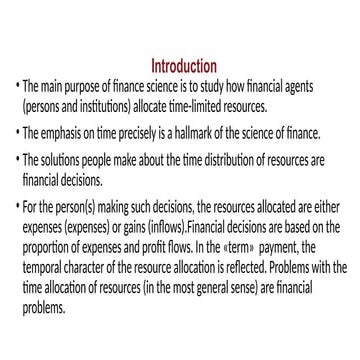 Business and Financial Mathematics in management