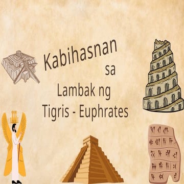 Lipunang Sumerian at Egyptian.pptx Ang lipunang Sumerian at lipunang ...