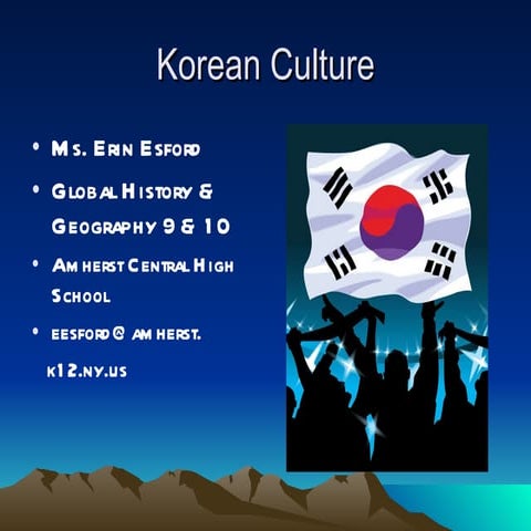 Korea Society, Culture 2010