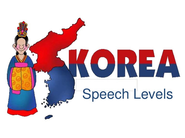 Korean Speech Levels