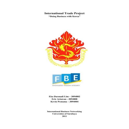Korea international trade