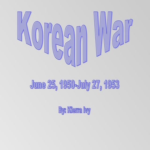 Korean War