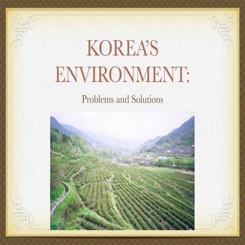 Korean environment