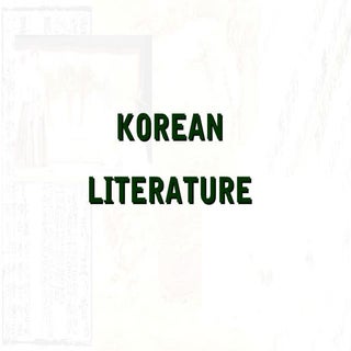 Korean literature