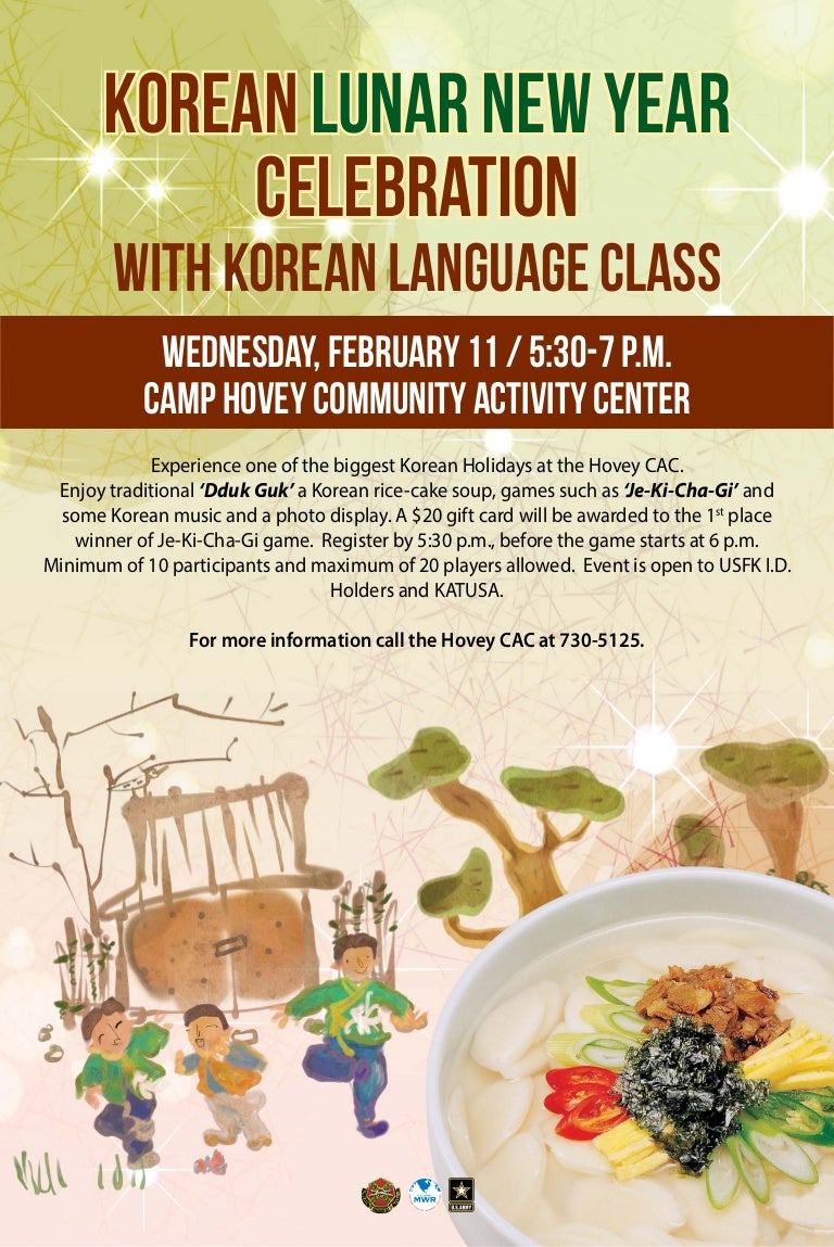Korean Lunar New Year Celebration