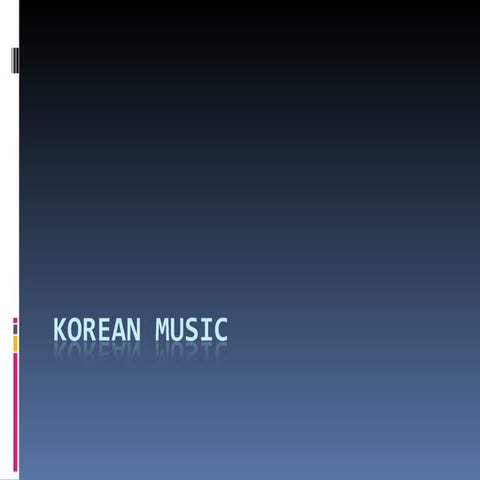Korean music