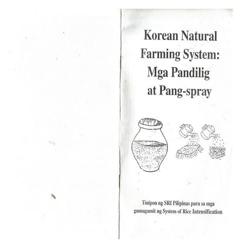 Korean Natural Farming System