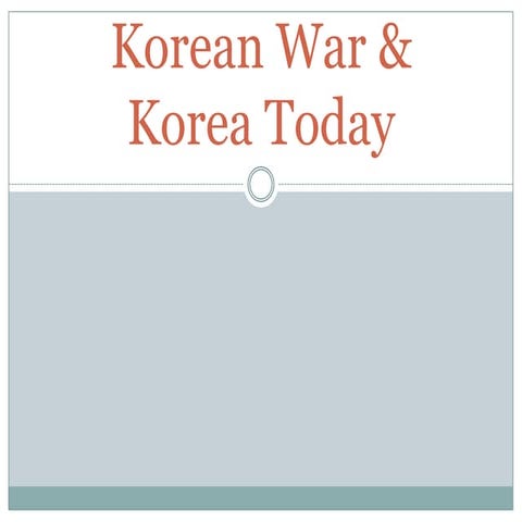 Korean war