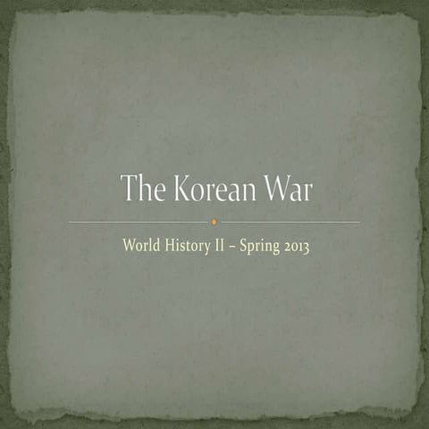 Korean War