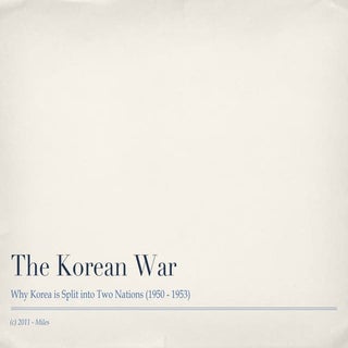 Korean war (ppt)