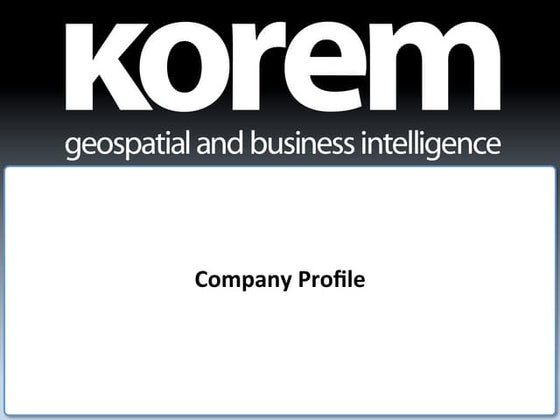 Korem presentations