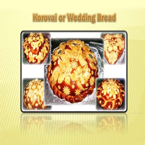 Korovai or wedding bread