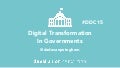 Digital Transformation in Governments