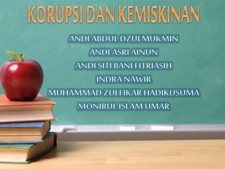 Korupsi Dan Kemiskinan