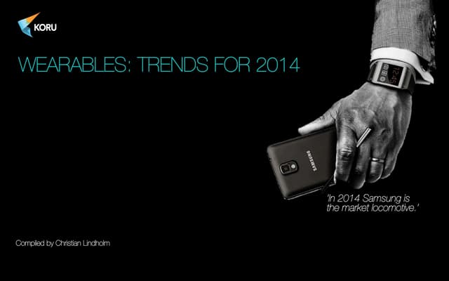 Koru wearable trends 2014