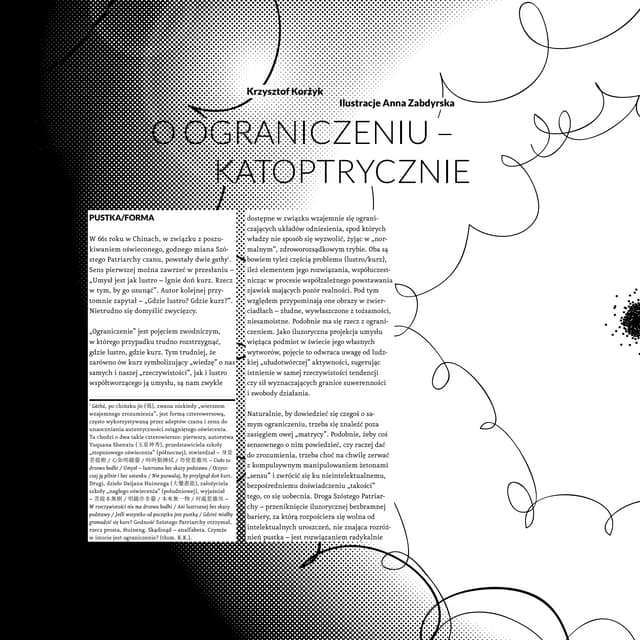 O ograniczeniu - katoptrycznie