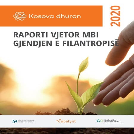 Kosova dhuron 2020 - Raporti vjetor për gjendjen e filantropisë