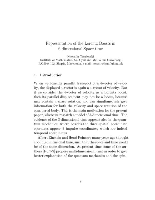 Kostadin Trencevski - Noncommutative Coordinates and Applications