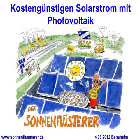 Kostengünstigen solarstrom