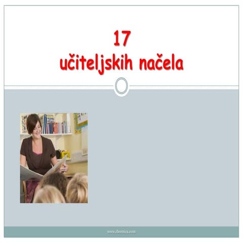 Kostenjak 17-nacela