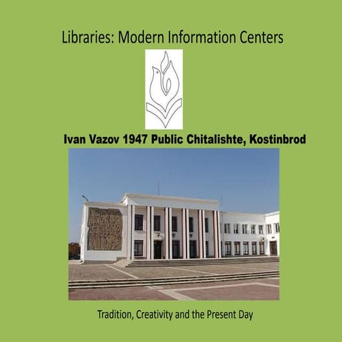 Tatyana Krustanova, Librarian at Ivan Vazov Public Chitalishte, Kostinbrod