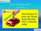 Kotak Mahindra Bank Used Car Loan Kotak Mahindra Bank Used Car Loan