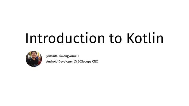DevNight #1 (Kotlin) @ The Brick Space