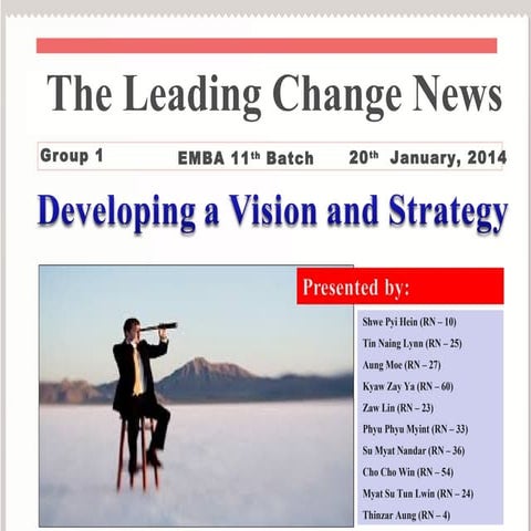 Kotter's leading change chapter 5