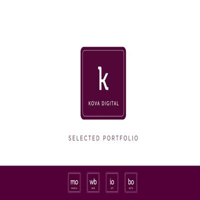 Kova digital selected portfolio