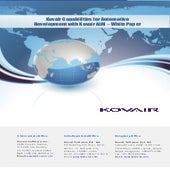 Kovair Capabilities for Automotive Development with Kovair ALM – White Paper