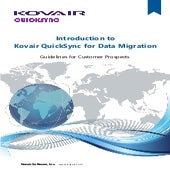 Introduction to Kovair QuickSync for Data Migration