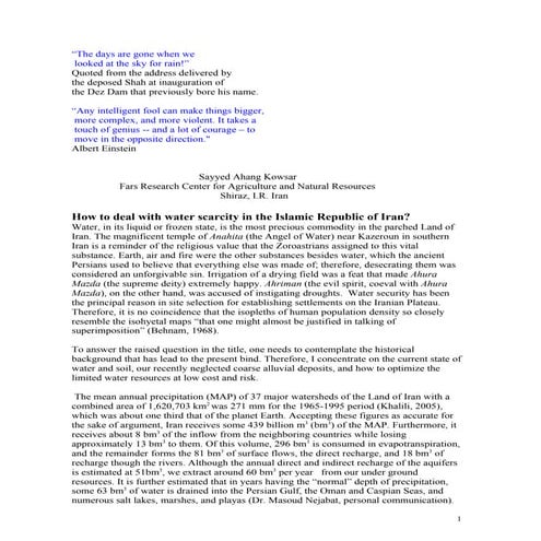 Kowsar - Case Study Iran