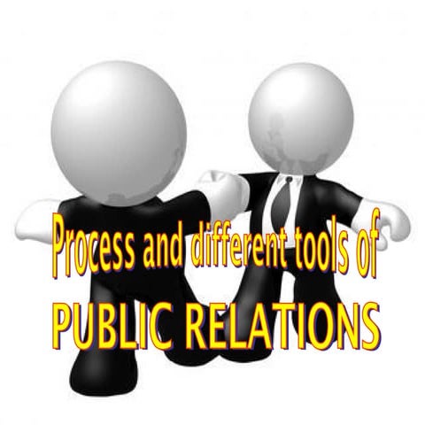 Different Tools of Public Relations