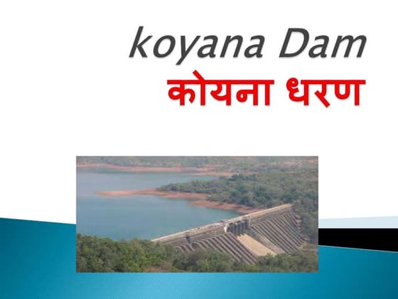 KOYNA HYDROELECTRIC POWER PLANT | PPTX | Power and Energy Industry ...