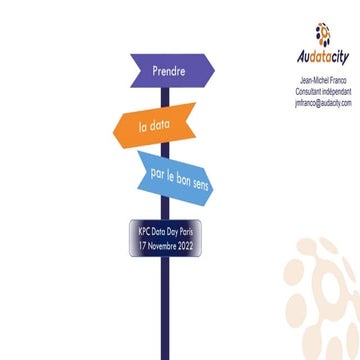 Prendre la data par le bon sens