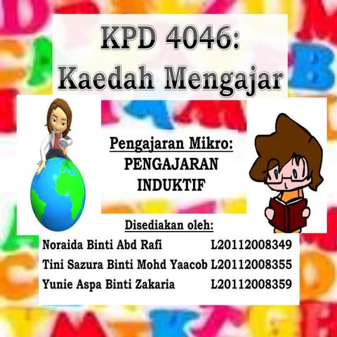 Pengajaran Mikro: Pengajaran Induktif