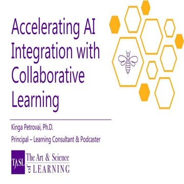 Accelerating AI Integration with Collaborative Learning - Kinga Petrovai - So...