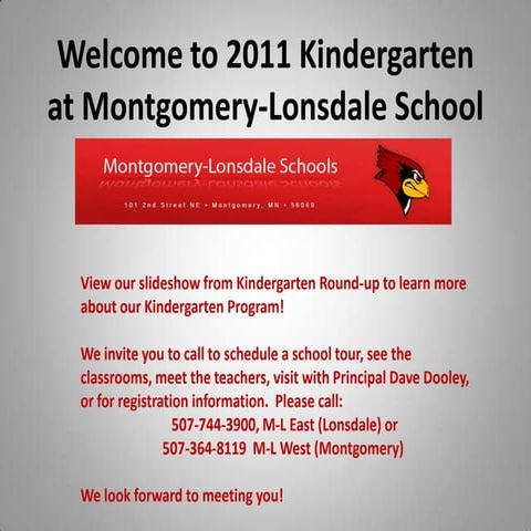Montgomery-Lonsdale Kindergarten