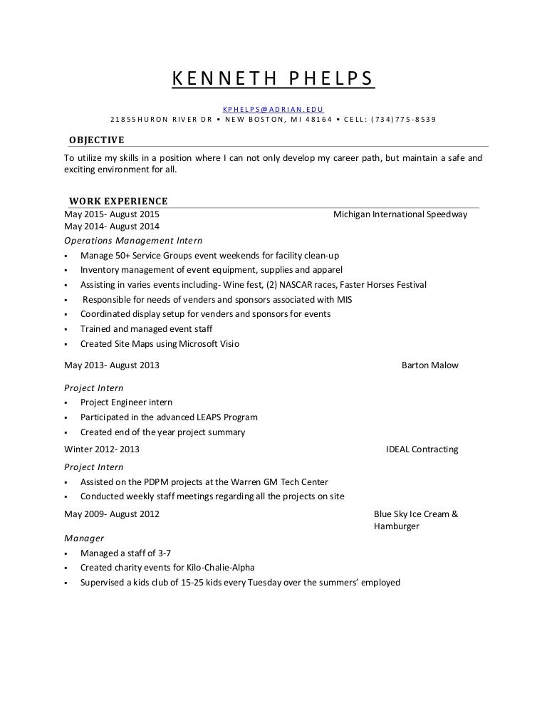 my most recent resume most recent resumes